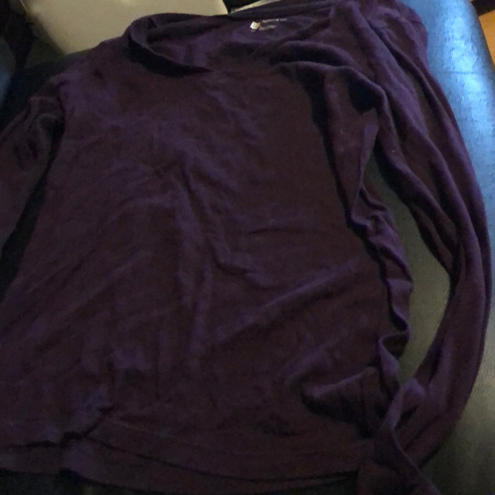 Purple Long Sleeve Shirt
